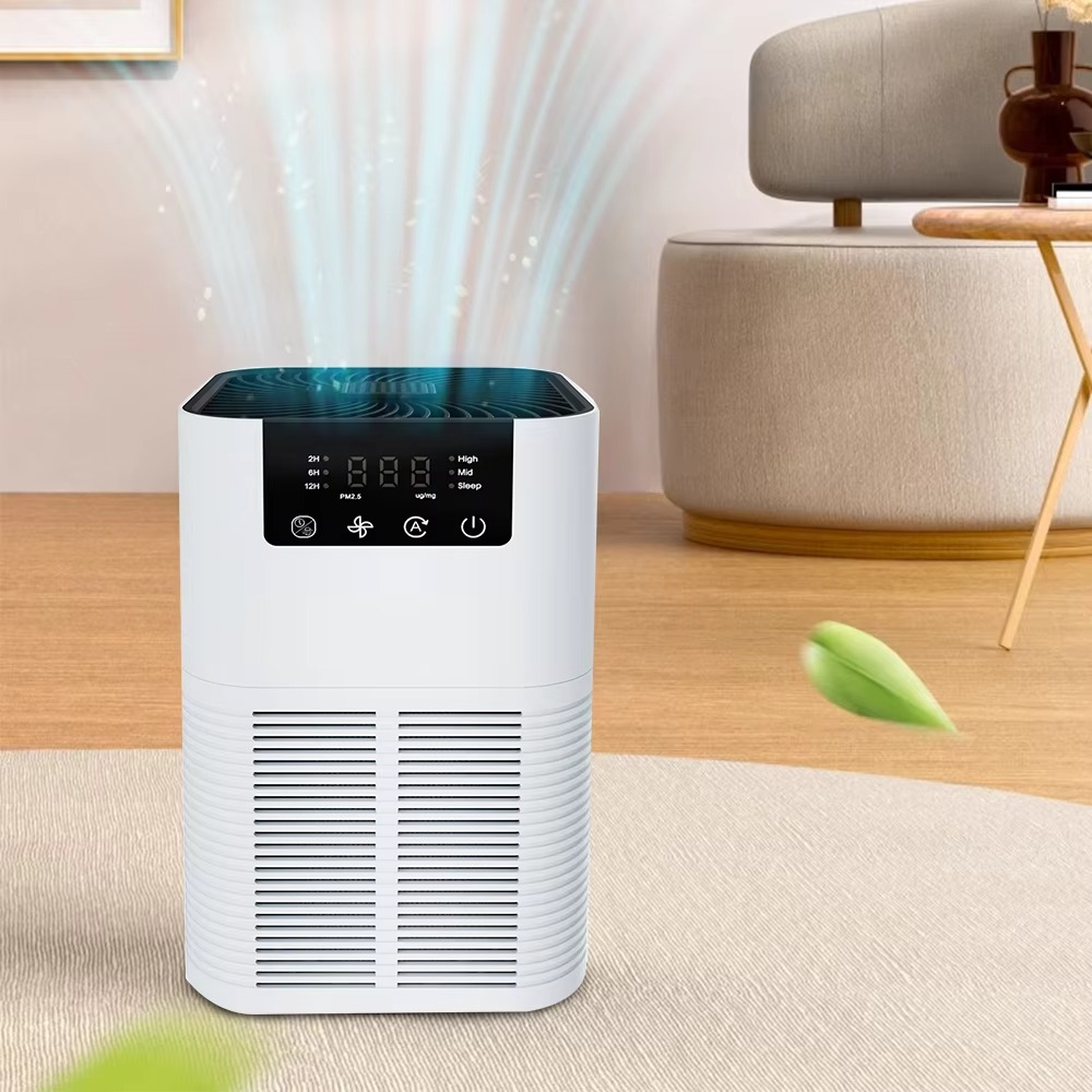 Skanto | Compact Air Purifier with HEPA Filter, Aromatherapy, and Quiet Operation