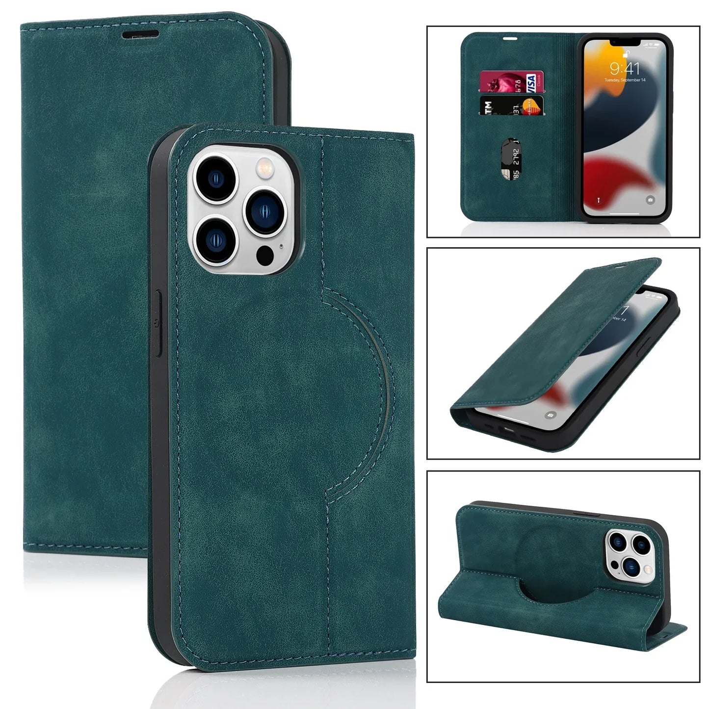 Sandsberg Wallet Case MagSafe Wireless Charging- iPhone