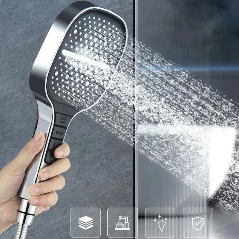 BowLift | High Pressure Large Panel Hand Shower