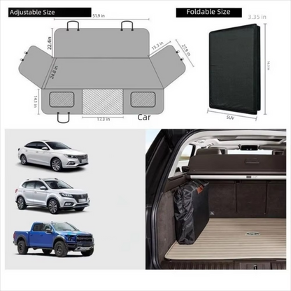 Skanto | Ultimate Waterproof Dog & Cat Car Seat Cover & Back Seat Extender