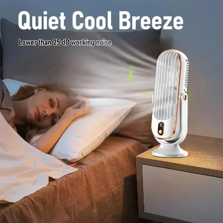 Kalsten | Compact High-Power Portable Desktop Fan - USB Rechargeable