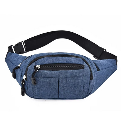 BowLift | Unisex Waterproof Canvas Waist and Crossbody Bag for Outdoor Sports