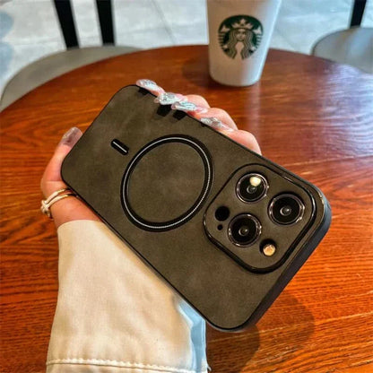Skanto | Deer Leather iPhone Case MagSafe Wireless Charging
