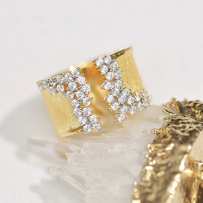 BowLift | Bold Diamond Sparkle Open Ring
