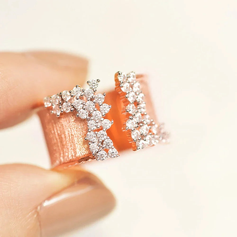 BowLift | Bold Diamond Sparkle Open Ring