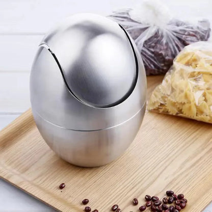 LuxBin Mini Stainless Steel Trash Can Karnz