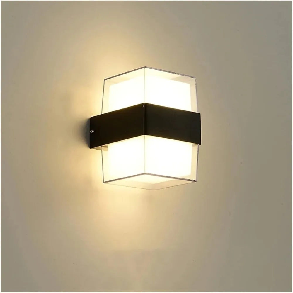 Brehn | AuroBeam LED Outdoor Wall Light | Waterproof IP65 | Modern Design for Balcony, Garden & Entrance | 9W / 18W