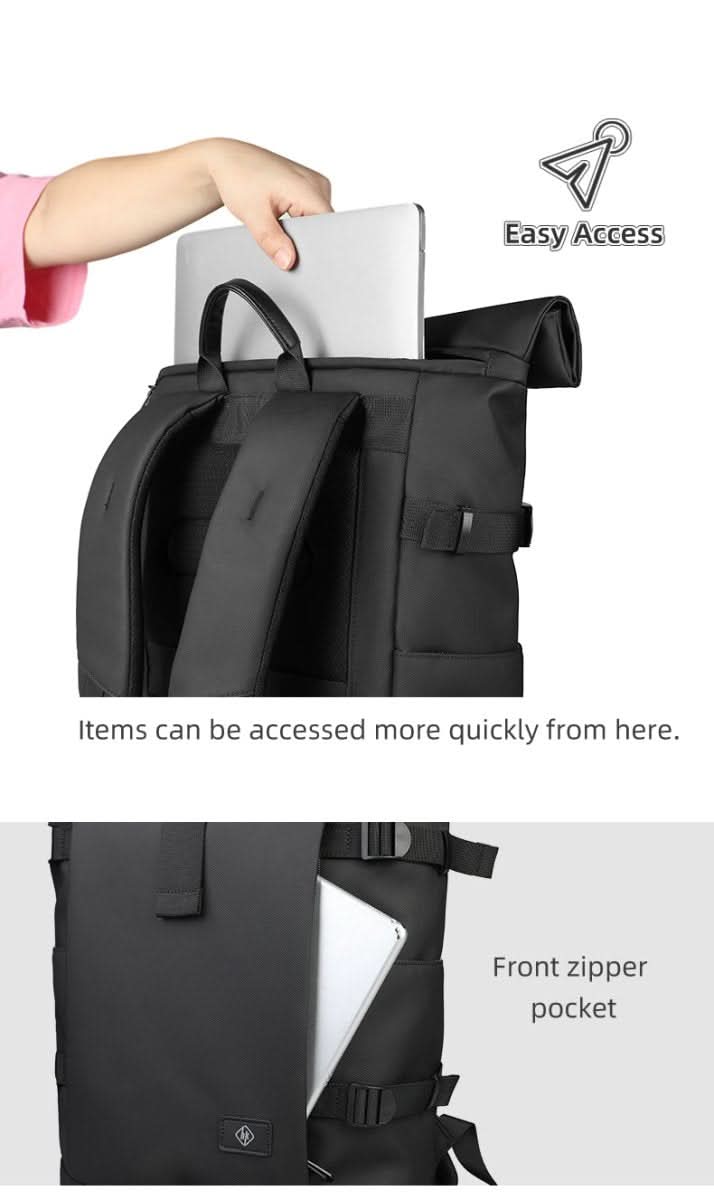 Skanto | Expandable Outdoor Backpack with Large Volume and Laptop Compartment
