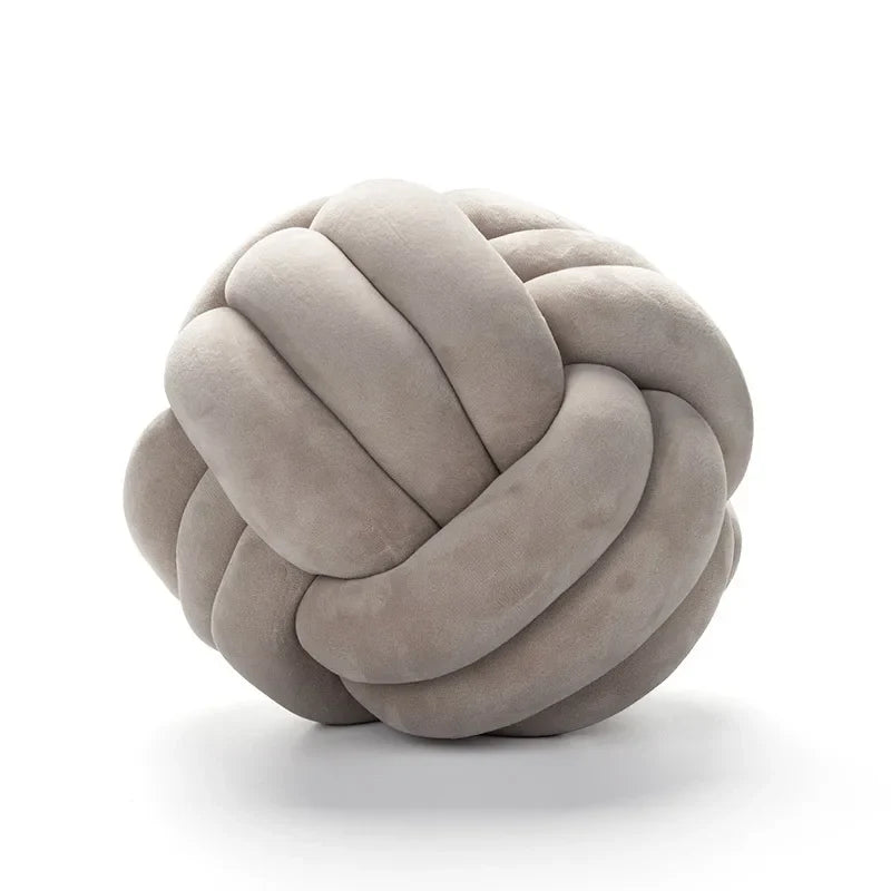 Plush Knot Cushion (Velvet) | Bowlift