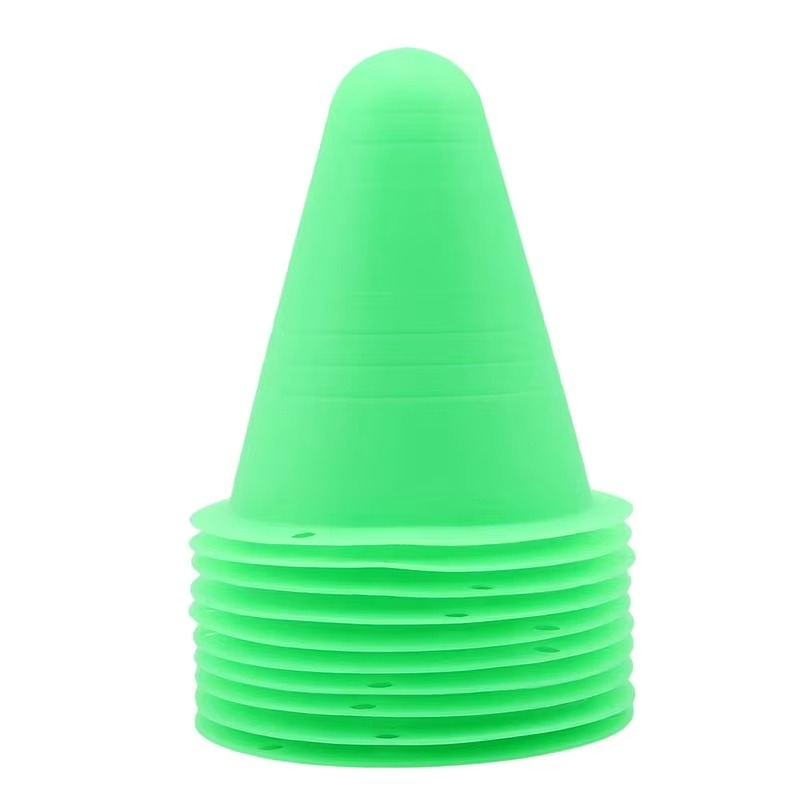 Skanto | 10-Pack Training Cones for Skating, Soccer, Football, and Sports Drills