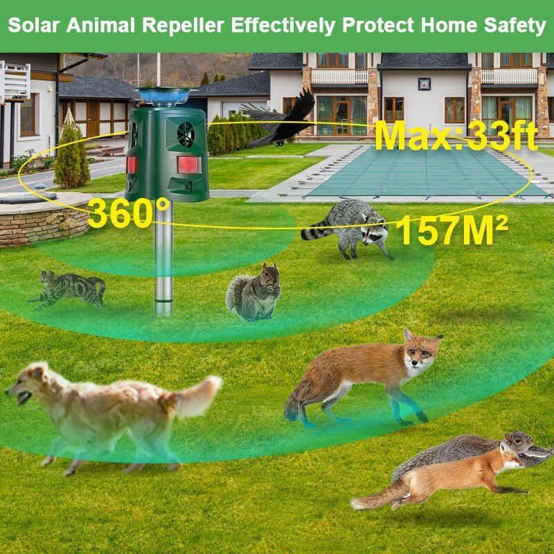 Karnz | Solar Ultrasonic Repeller