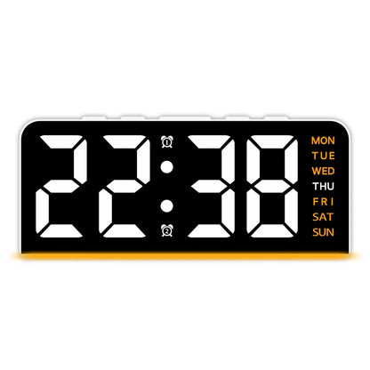 Modern LED All Week Display Night Lamp Alarm Clock | Bowlift