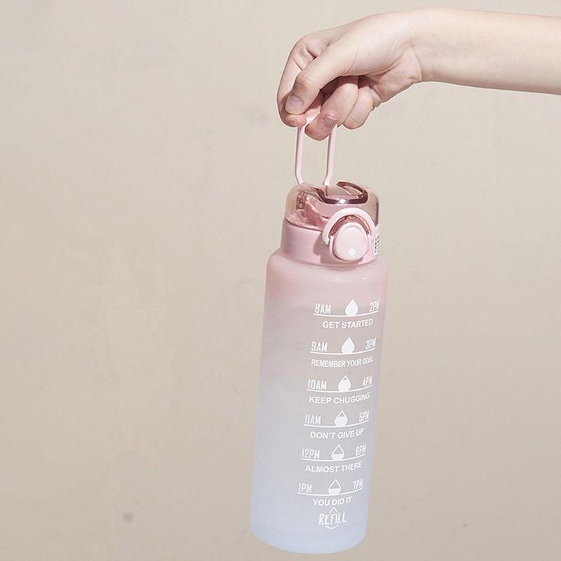 GoalHydrate Bottle - Motivation Water Bottle for Daily Use Bowlift