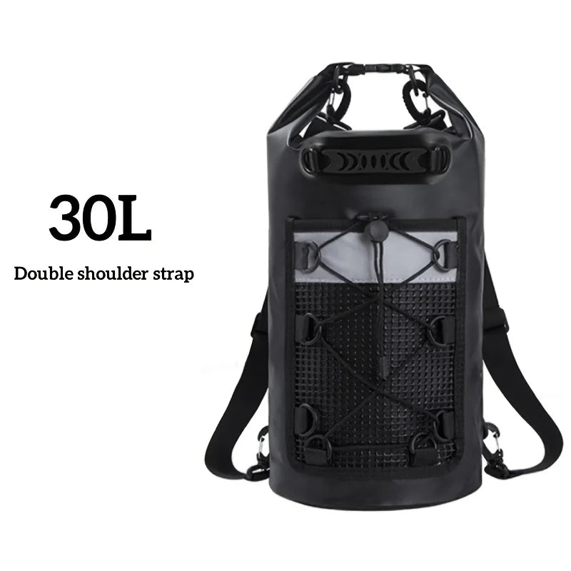 BowLift | Waterproof Dry Bag AQUARIX Motion | 10/20/30 L | Rolltop & Shoulder Strap | For Kayak, Beach & Trekking