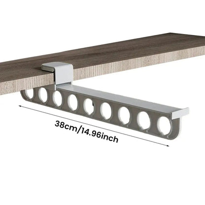 BowLift | Retractable Wardrobe Rail Closet Organizer Hanger