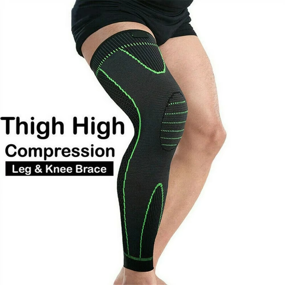 BowLift | Knee Support Compression Sleeve for Full Leg Stabilization and Joint Relief