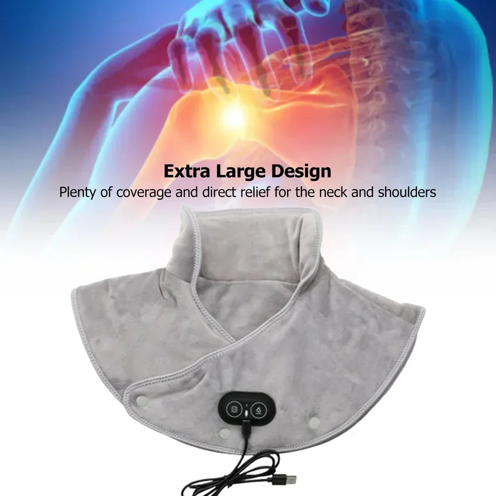 Skanto | Skanto Neck and Shoulder Massager USB Heating Pad with Vibration