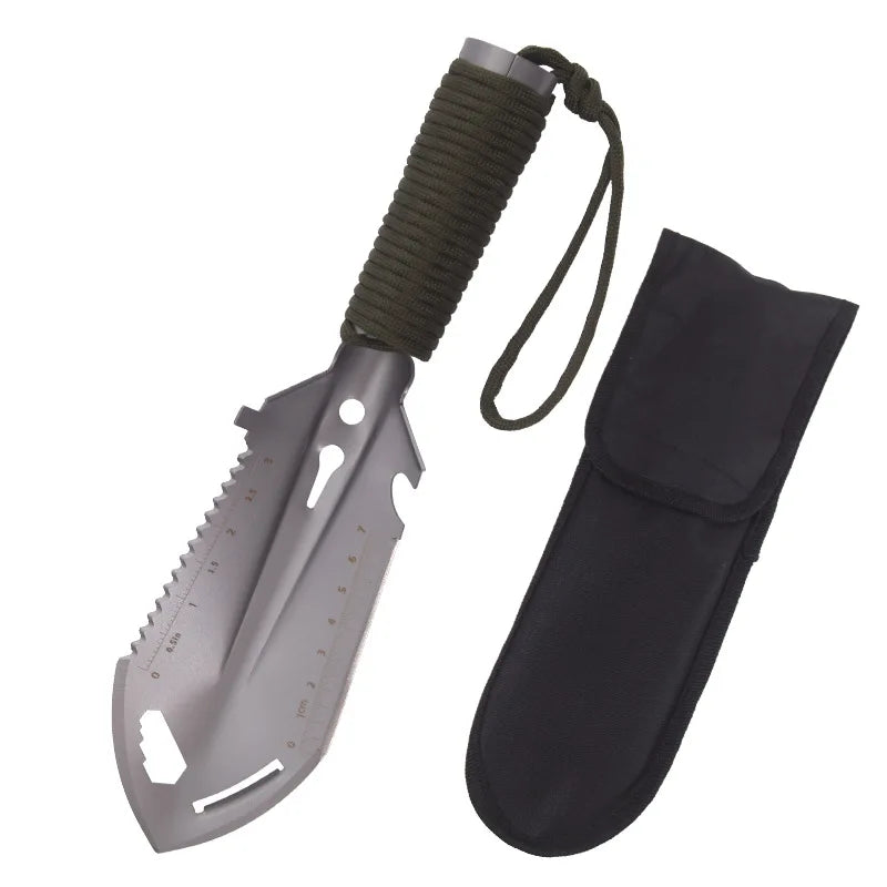 BowLift | Nordrek Multi-function Camping Shovel | Ultralight & Compact | For Hiking, Survival & Outdoor