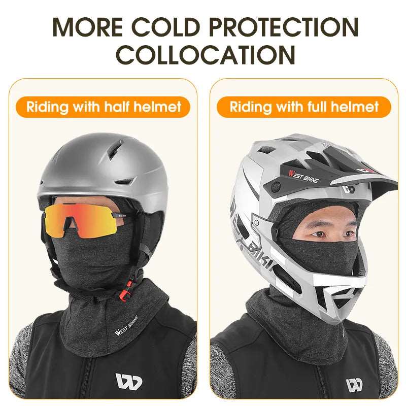 Warm balaclava for winter cycling: Face the cold with confidence!