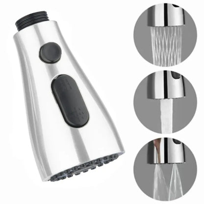 HydroFlex ProSpray – 3-way spray kitchen faucet replacement nozzle Bowlift