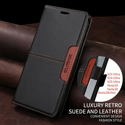 Sandsberg | RFID Flip Leather Samsung S25/S24/S23 Magnetic Wallet Case