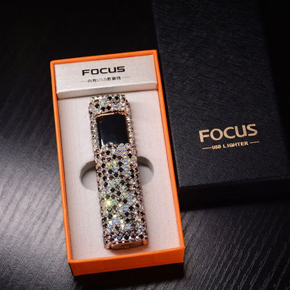 BowLift | Sparkle Stone Rhinestone Rechargeable Portable Lighter