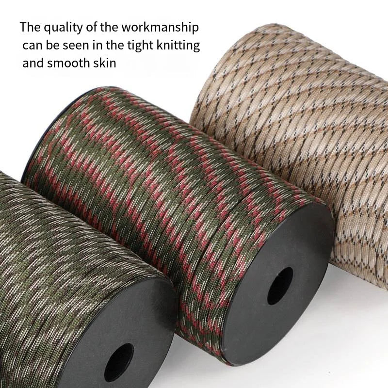 Skanto | 100m Survival Paracord – 9-Core Military 550 Paracord Rope for Outdoors & Crafts