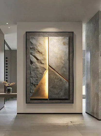 BowLift | New Rock Texture Led Porcelain Wall Lamp