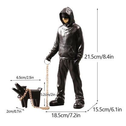 Banksy-inspired sculpture collection