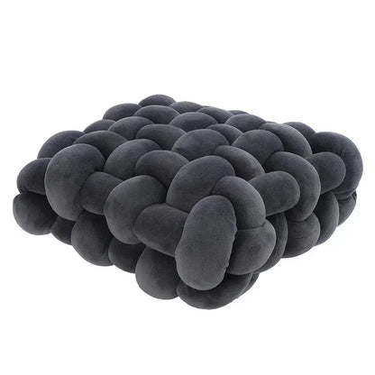 Chunky Woven Knot Cushion | Bowlift