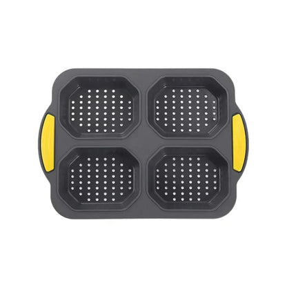 BowLift | Bunello Burger Mold | Silicone Baking Mold for Buns | Non-Stick & Heat Resistant | 6-Piece Mold