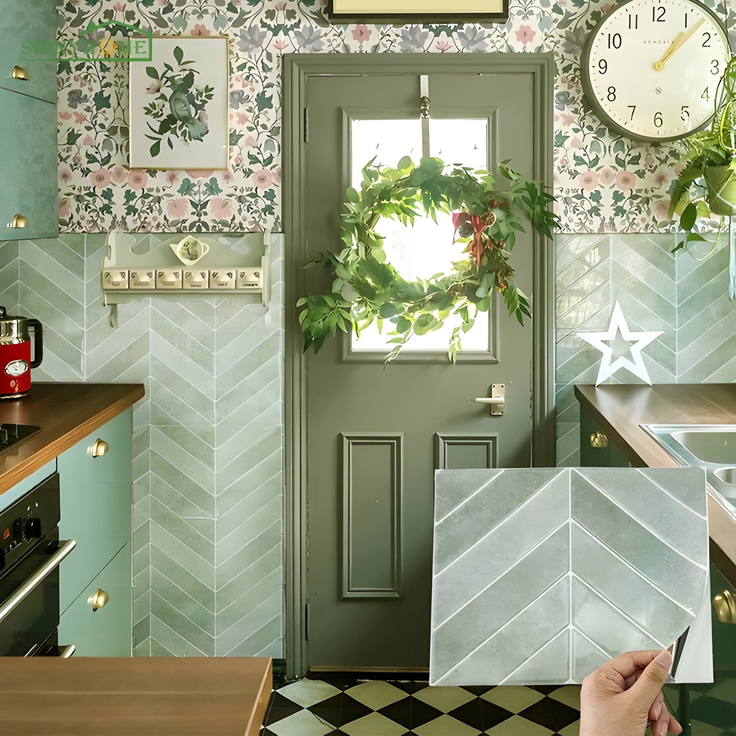 Skanto | Magic 3D Wall Tiles Self-Adhesive | Drill-Free & Waterproof | Modern Design
