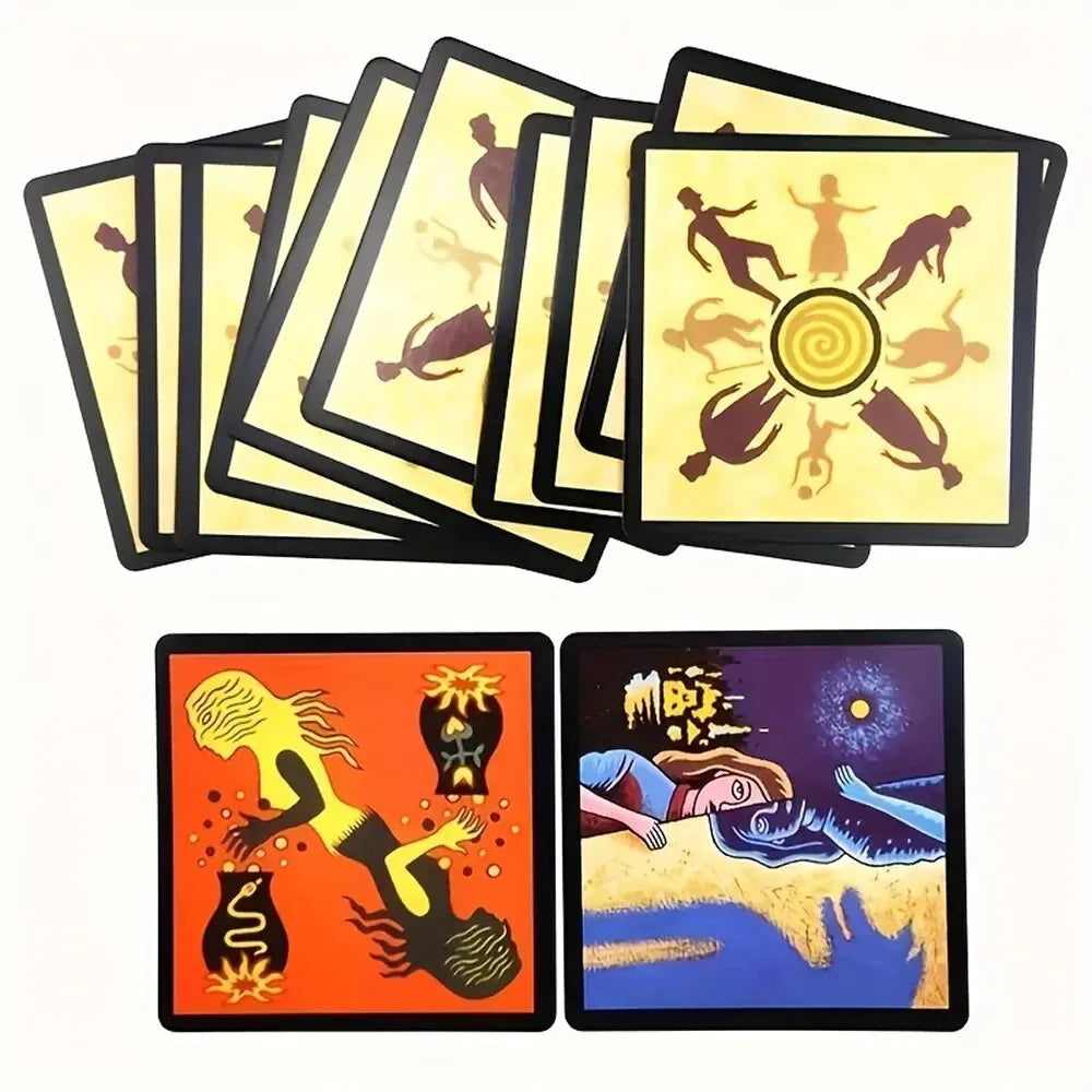 Werewolves Festspill - 24 Cards for Adults & Families, Engaging Social Strategy Fun for Home Gatherings