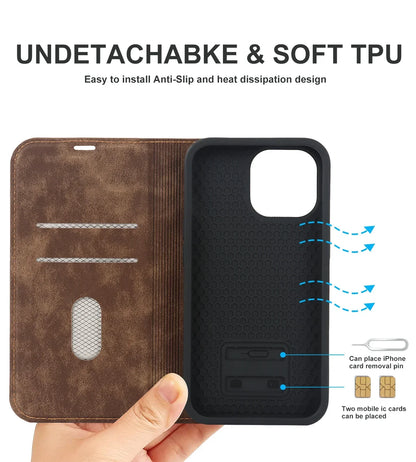 Sandsberg Wallet Case MagSafe Wireless Charging- iPhone