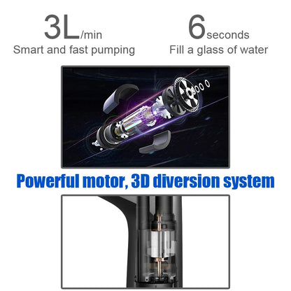 Skanto | Skanto AquaOne Touch Electric Water Dispenser | Touch Control | USB Charging | For Gallon Bottles