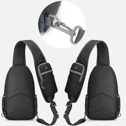 BowLift | SecurePack | Anti-Theft Waterproof Multi-Pocket Shoulder Backpack – Lightweight Crossbody Travel Bag