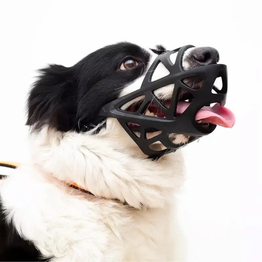 SafeBark Dog Muzzle – Effective Anti-Bite and Anti-Bark Solution, Breathable and Comfortable | Brehn