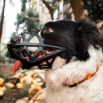SafeBark Dog Muzzle – Effective Anti-Bite and Anti-Bark Solution, Breathable and Comfortable | Skanto