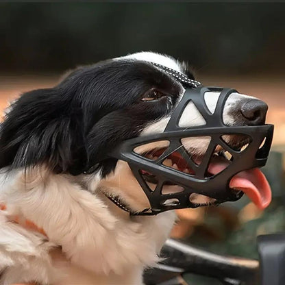SafeBark Dog Muzzle – Effective Anti-Bite and Anti-Bark Solution, Breathable and Comfortable | Skanto