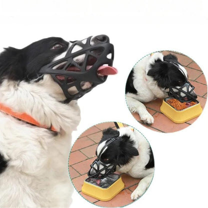SafeBark Dog Muzzle – Effective Anti-Bite and Anti-Bark Solution, Breathable and Comfortable | Skanto