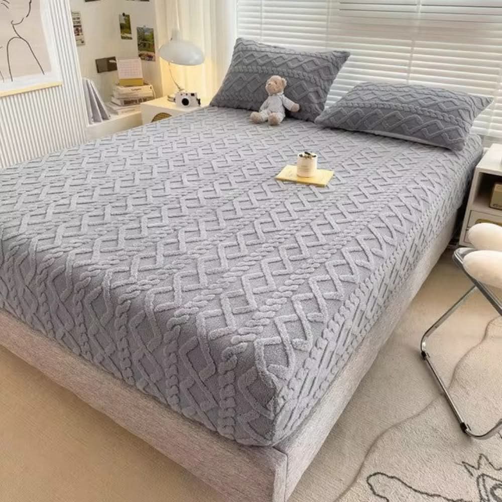 BowLift | Velvet Mattress Cover – Soft Protective Bedding