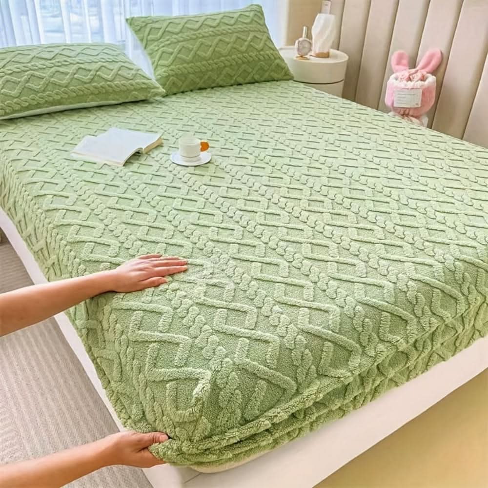 BowLift | Velvet Mattress Cover – Soft Protective Bedding