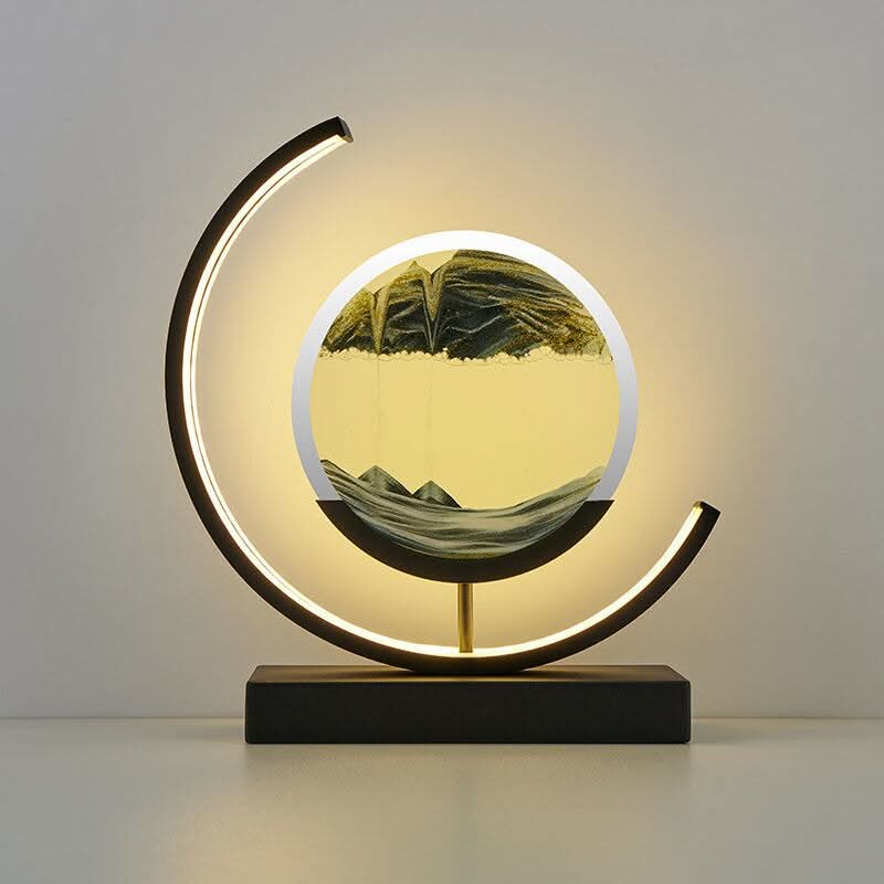 Skanto | LED Sand Art Desk Lamp – Calming Motion Light