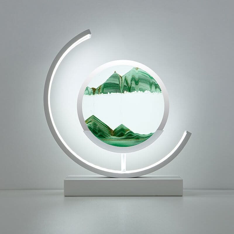 Skanto | LED Sand Art Desk Lamp – Calming Motion Light