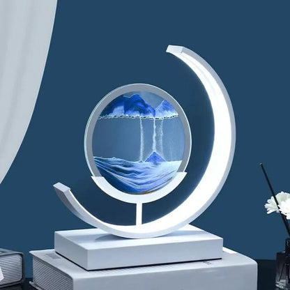 Skanto | LED Sand Art Desk Lamp – Calming Motion Light