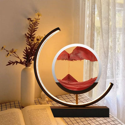 Skanto | LED Sand Art Desk Lamp – Calming Motion Light