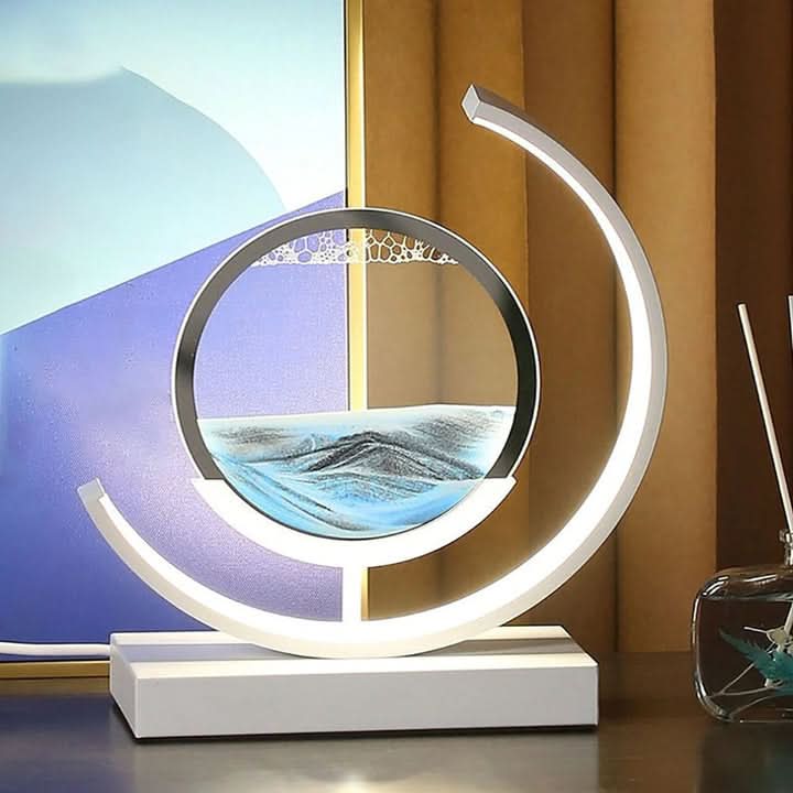 Skanto | LED Sand Art Desk Lamp – Calming Motion Light