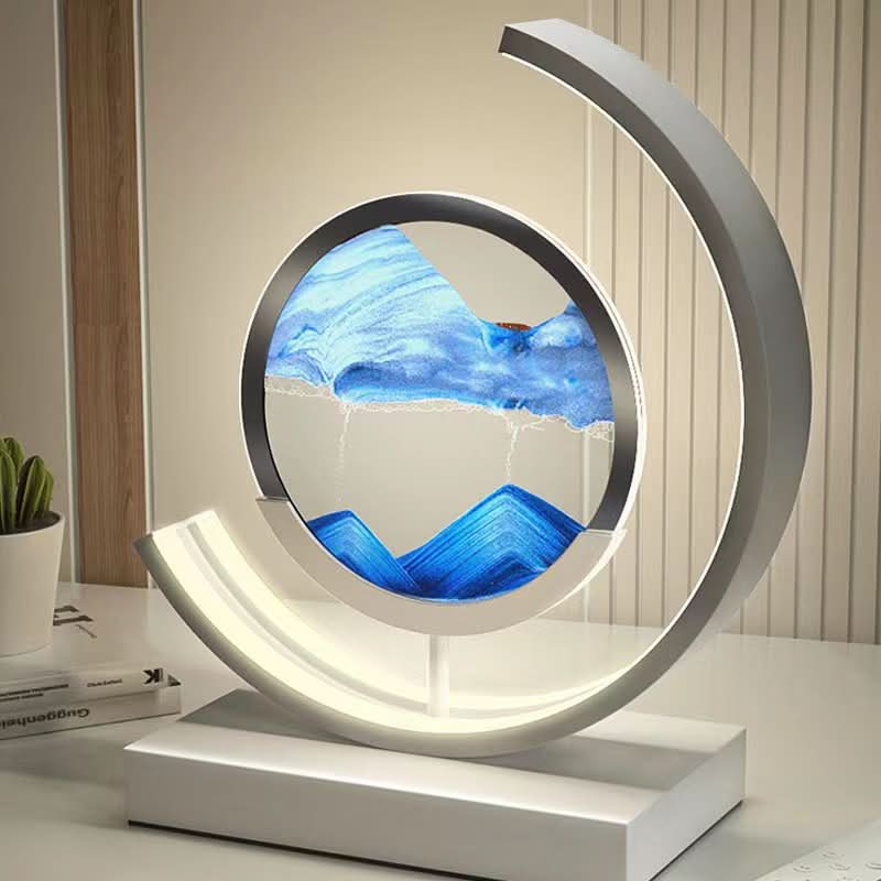 Skanto | LED Sand Art Desk Lamp – Calming Motion Light