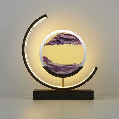 Skanto | LED Sand Art Desk Lamp – Calming Motion Light