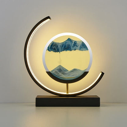 Skanto | LED Sand Art Desk Lamp – Calming Motion Light